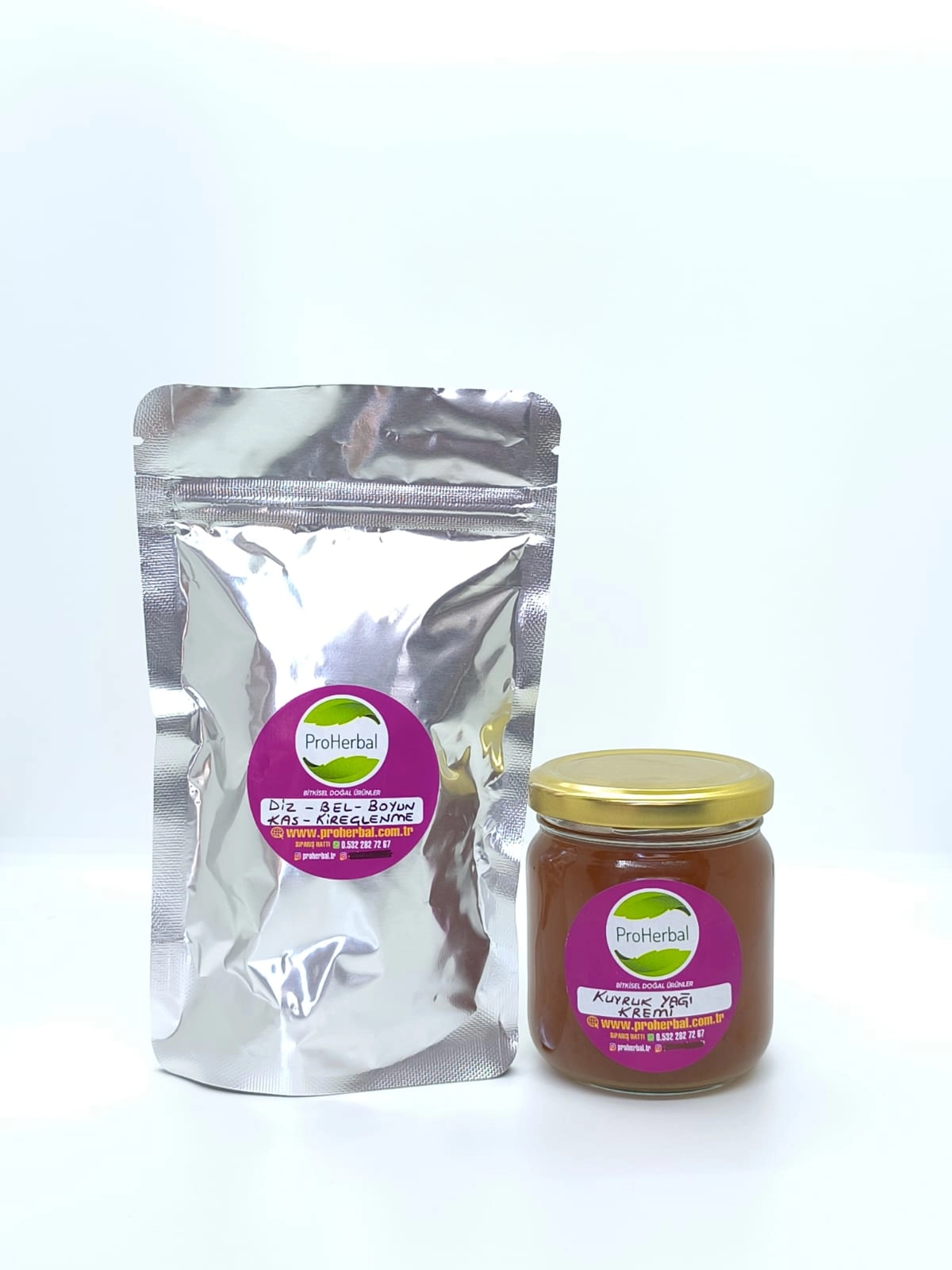 KUYRUK YAĞI KREMİ 240 GR&DİZ BEL.BOYUN KİREÇLENME KARŞITI BİTKİ TOHUM KARIŞIMI TOZ 100 GR